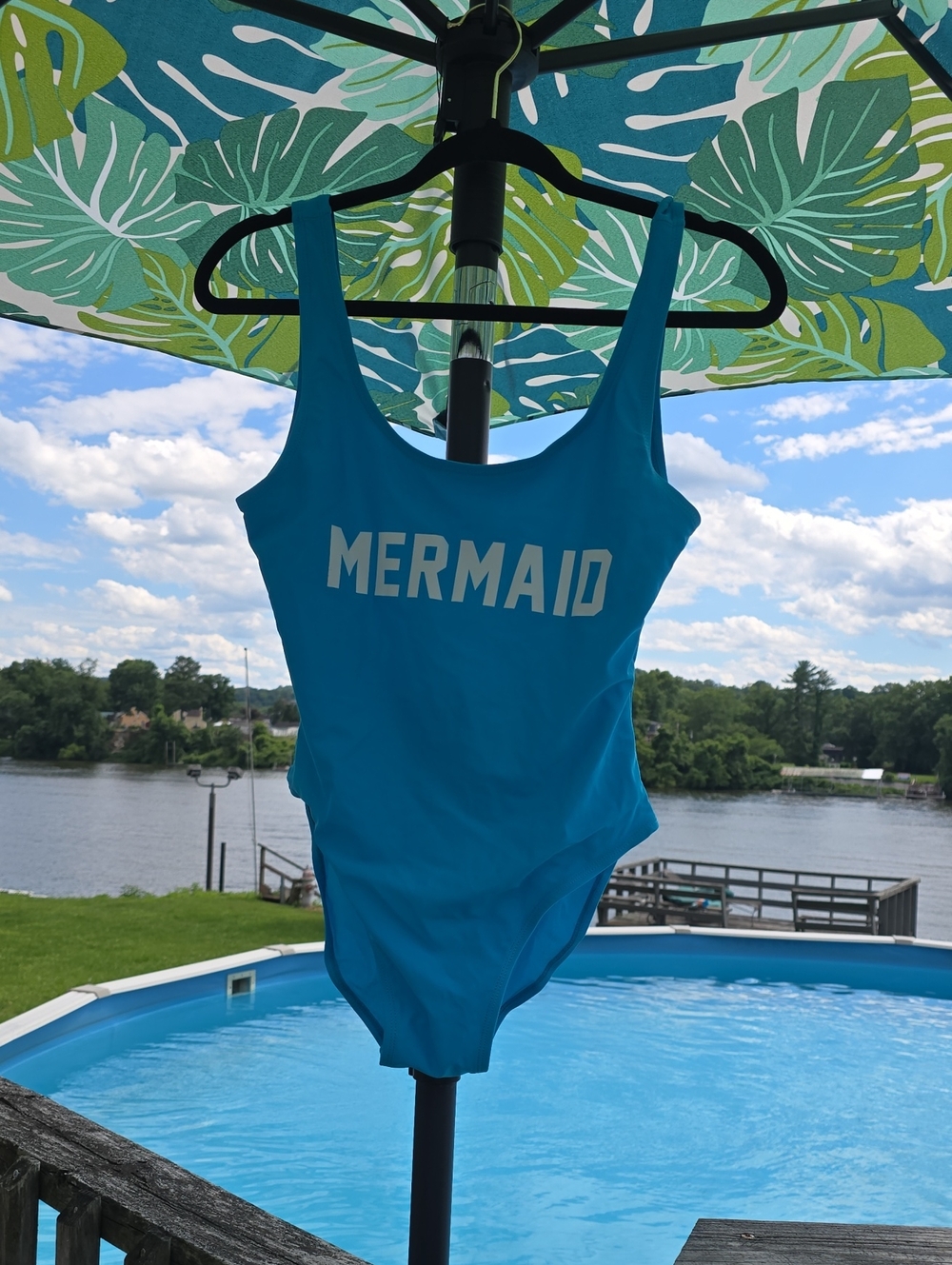 "MERMAID" One-Piece Swimsuit